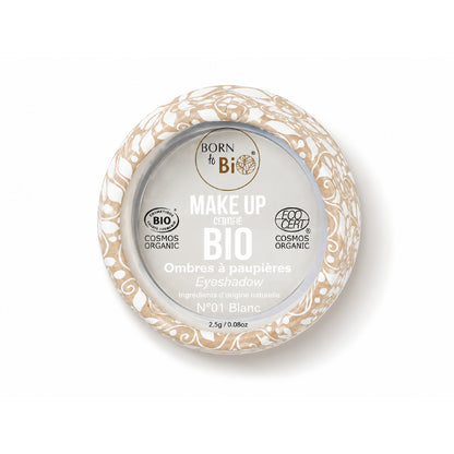 Sombra de Olhos Biológicas da Born to Bio - #1 Branco