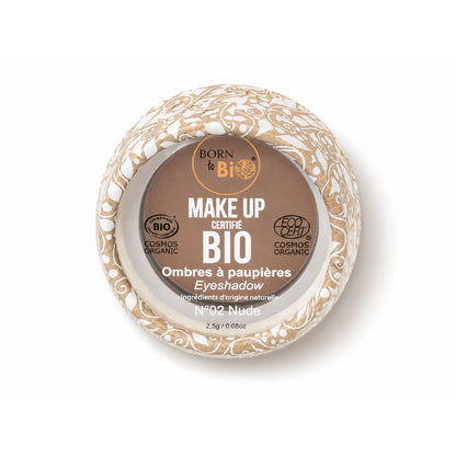 Sombra de Olhos Biológicas da Born to Bio - #2 Nude