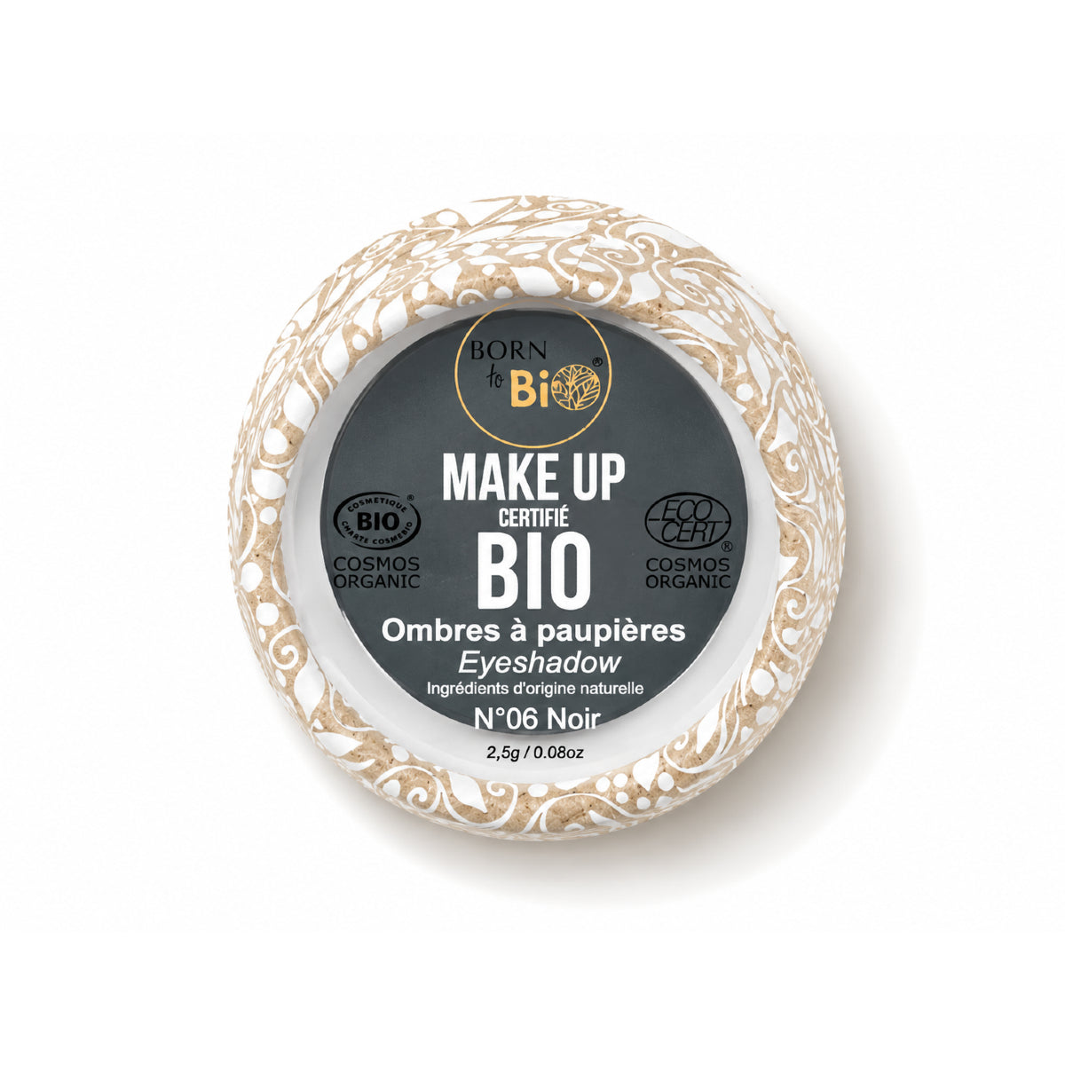 Sombra de Olhos Biológicas da Born to Bio - #6 Preto