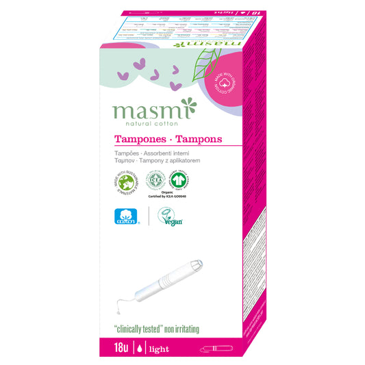 Aplicador com aplicador Mini com algodão biológico da Masmi
