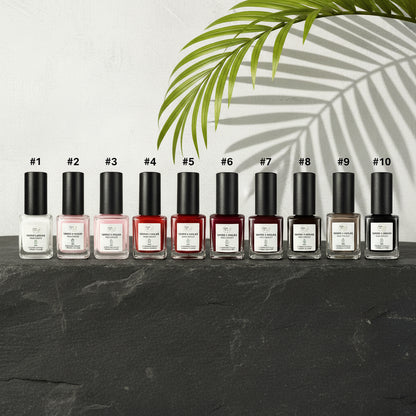 Vernizes naturais Born to Bio - 7 ml - 10 cores