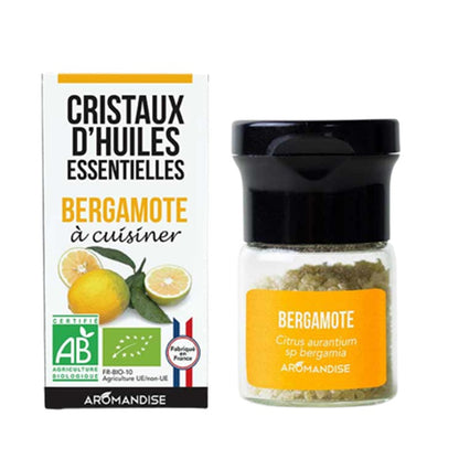 Cristales de aceite esencial - Bergamota