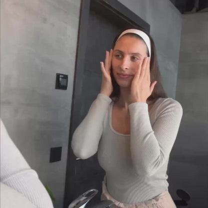 Máscara Facial de Tecido Purifica & Ilumina da Niyok - vídeo de aplicação