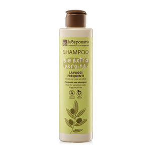 Champô Biológico de azeite, ultradelicado e sem perfume para lavagem frequente da La Saponaria