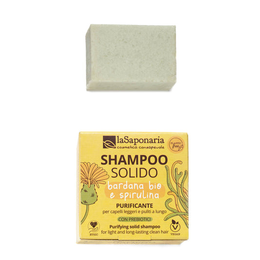 Purezza Solid Shampoo (purifying and anti-dandruff)