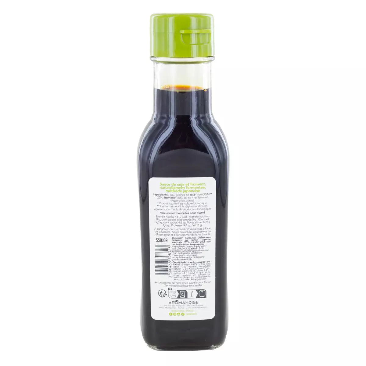 Shoyu 25% less salt - Organic Soy Sauce